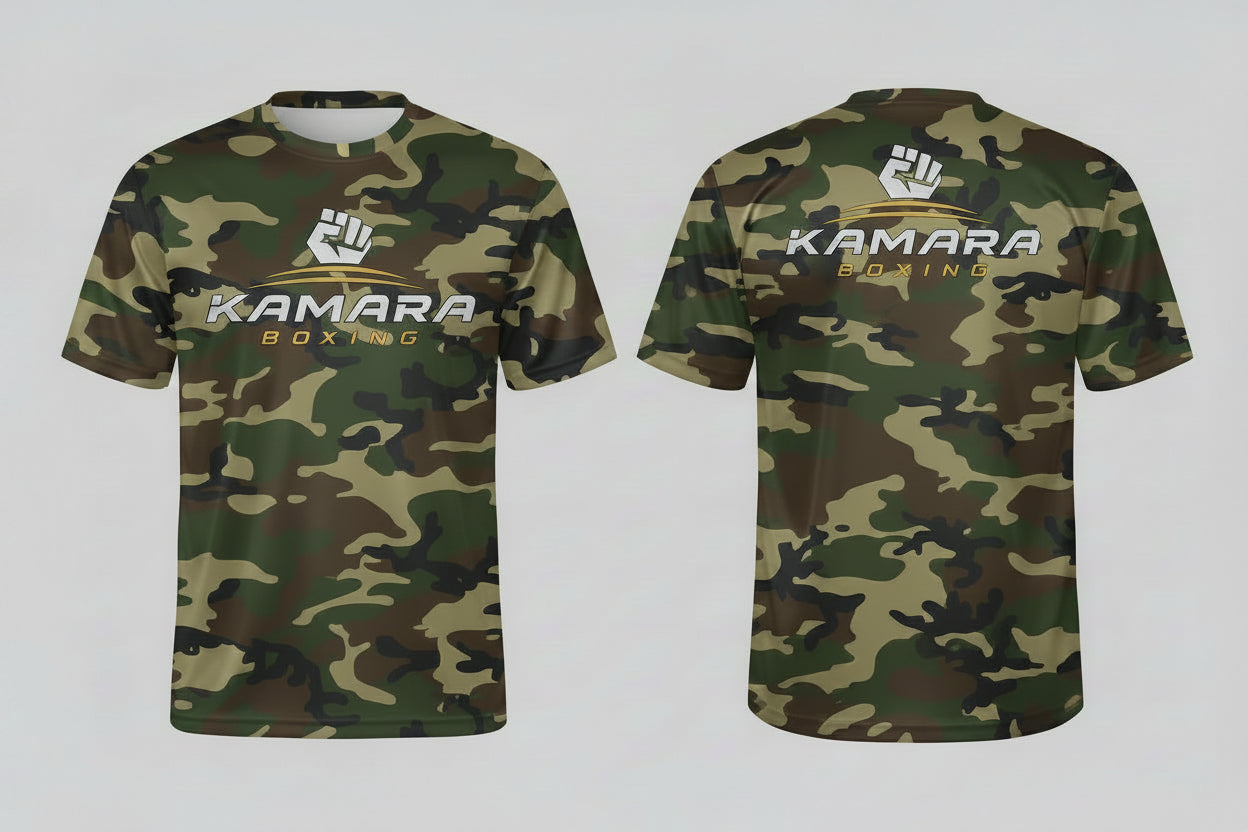 kamara boxing short sleeve polyester